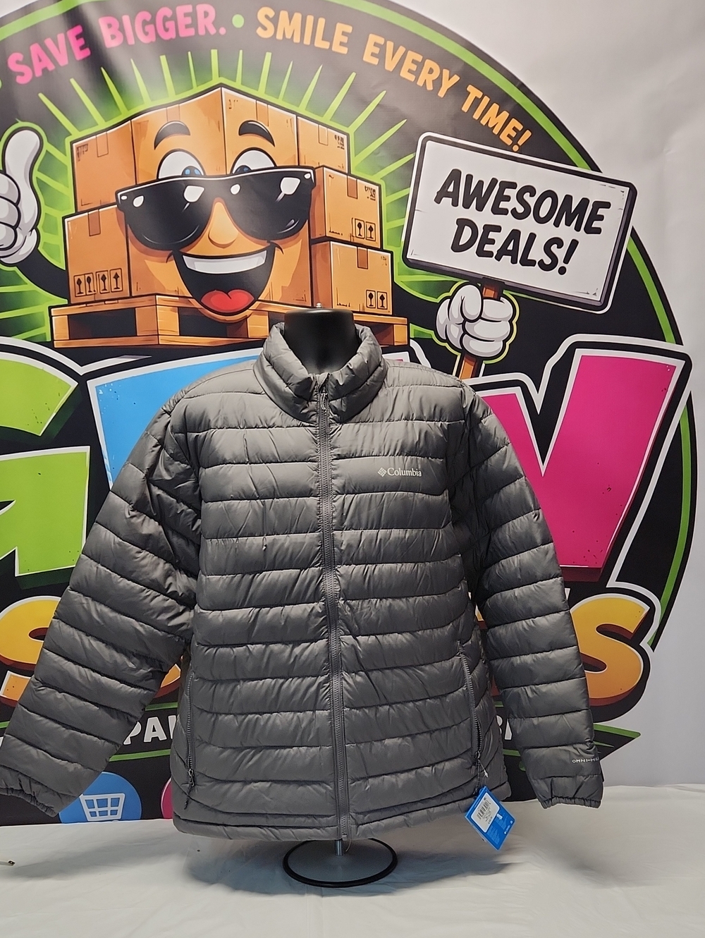 Columbia Powder Lite II Gray Jacket (XL) NWT